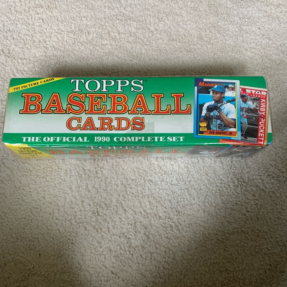 1990 Topps Baseball Complete Set